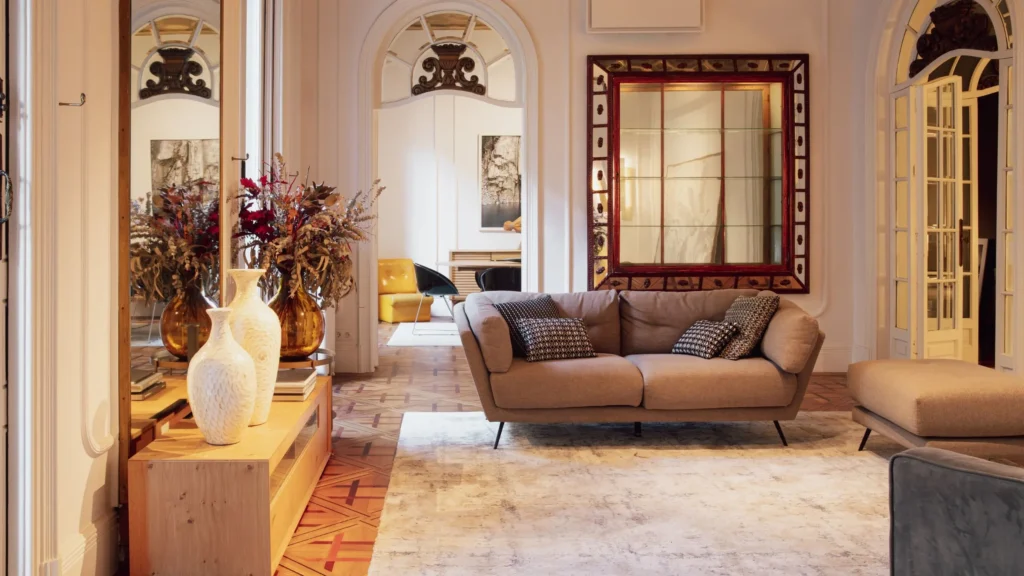 Renovación de interiores en vivienda antigua